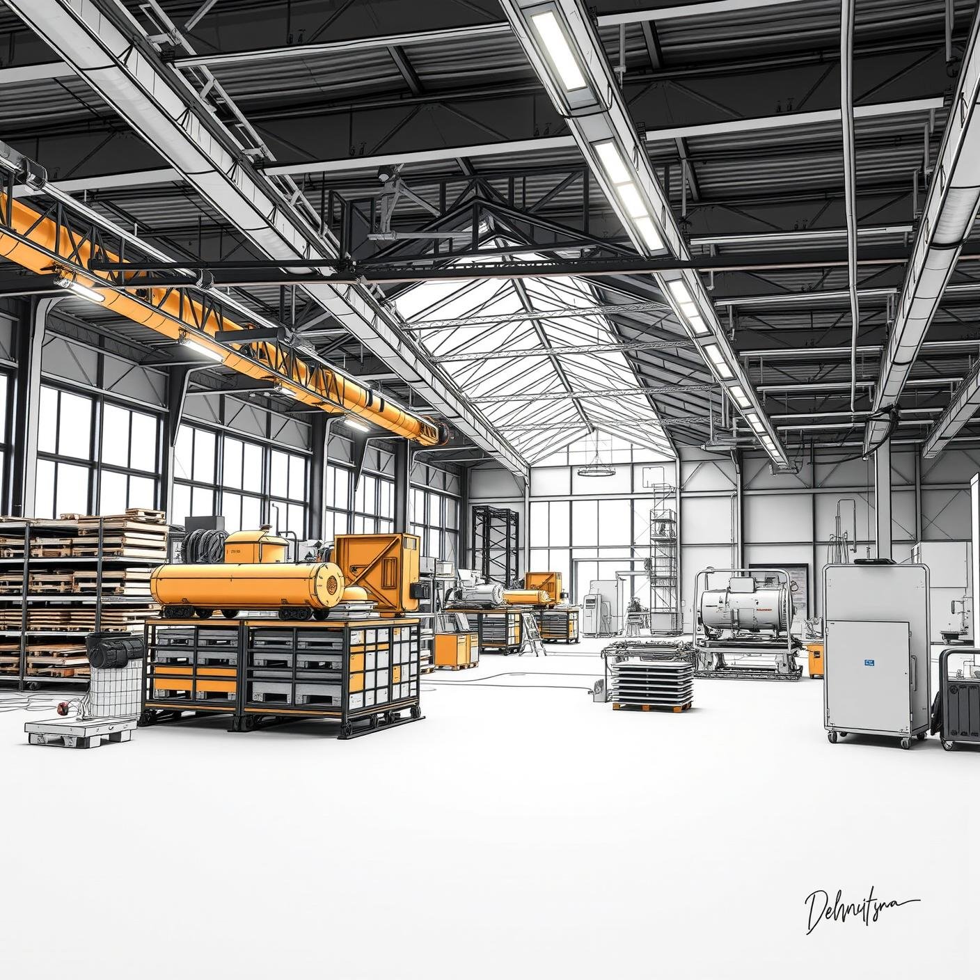 Industrie Subunternehmen finden Westdeutschland